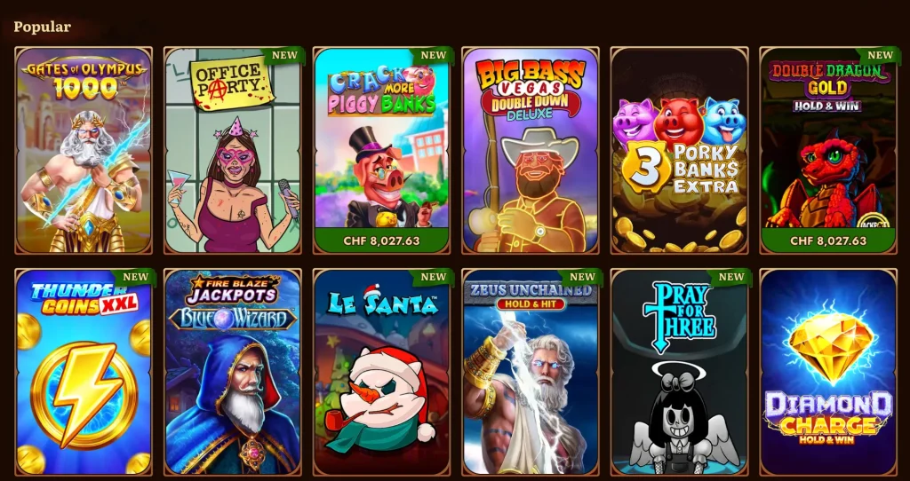 wildrobin casino popular slots